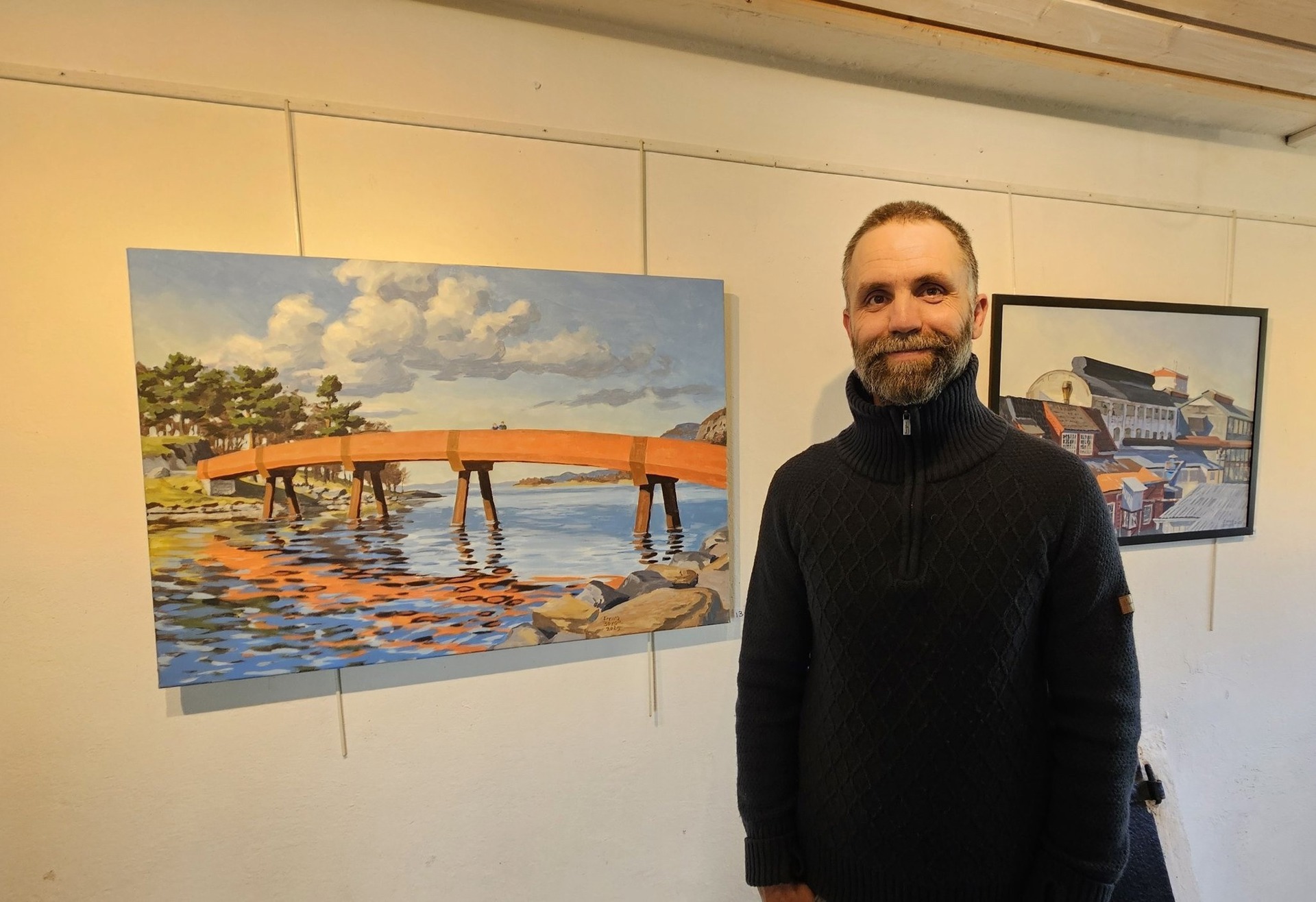 Månedens kunstner i Galleri Fjoset